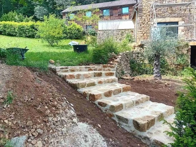 escalier en pierre déco rénovations